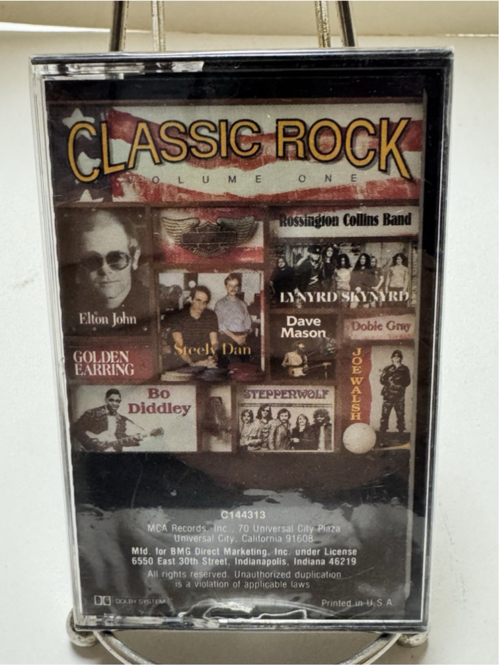 Classic Rock Volume 1 Compilation Cassette Tape Lynyrd Skynyrd Steppenwolf NEW